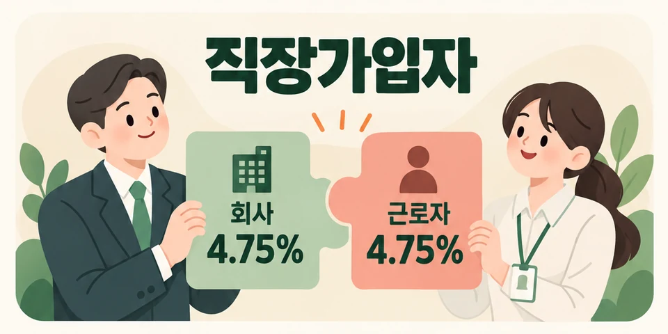 2026 국민연금 보험료 인상 보험료율 9.5%와 직장가입자 부담