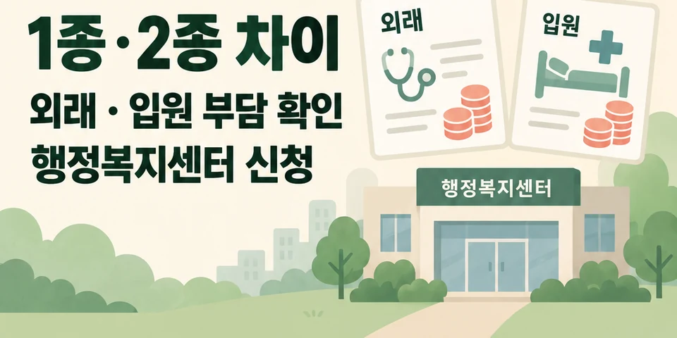 2026 의료급여 수급권자 의료기관 이용절차와 본인부담금 확인