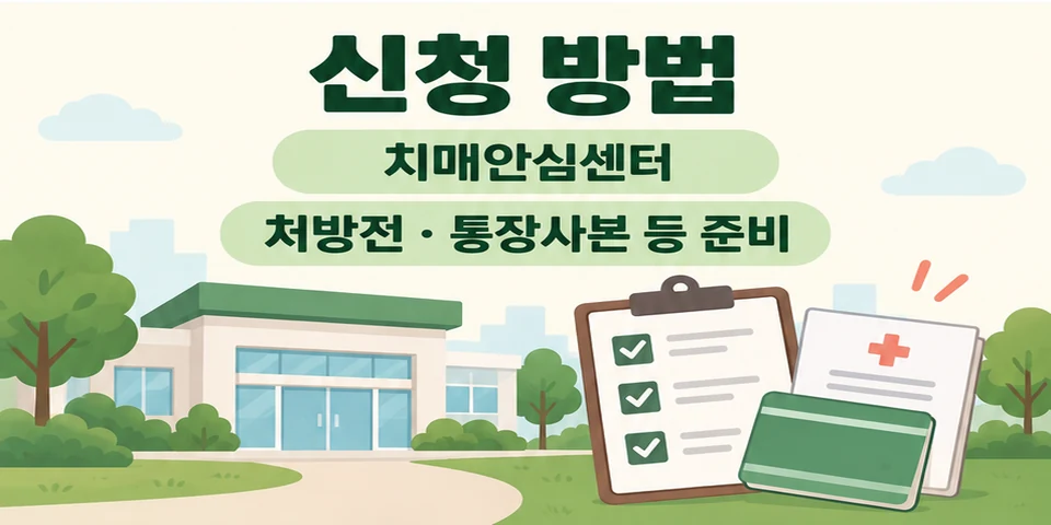 2026 치매치료관리비 지원 치매안심센터 신청과 처방전·통장사본 준비