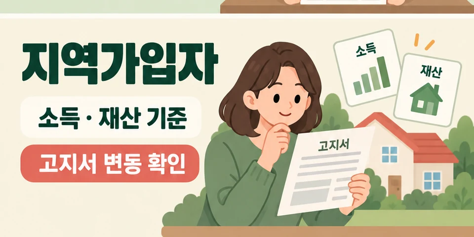 2026 건강보험료 인상 급여명세서·건강보험료 고지서 확인